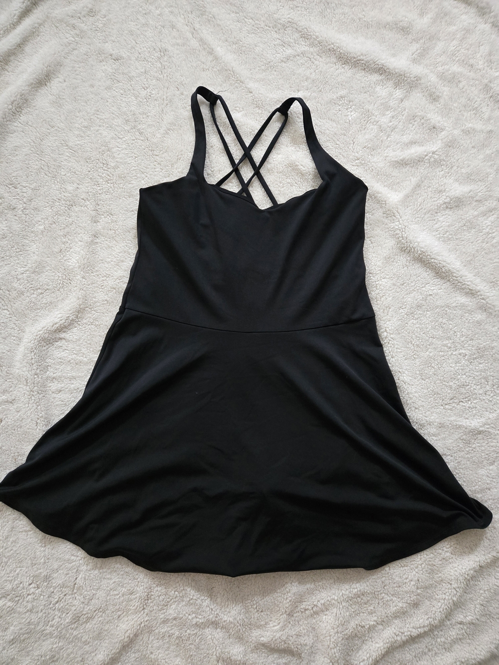 Girlfriend Collective Riley Sweetheart Dress Black Xxxl